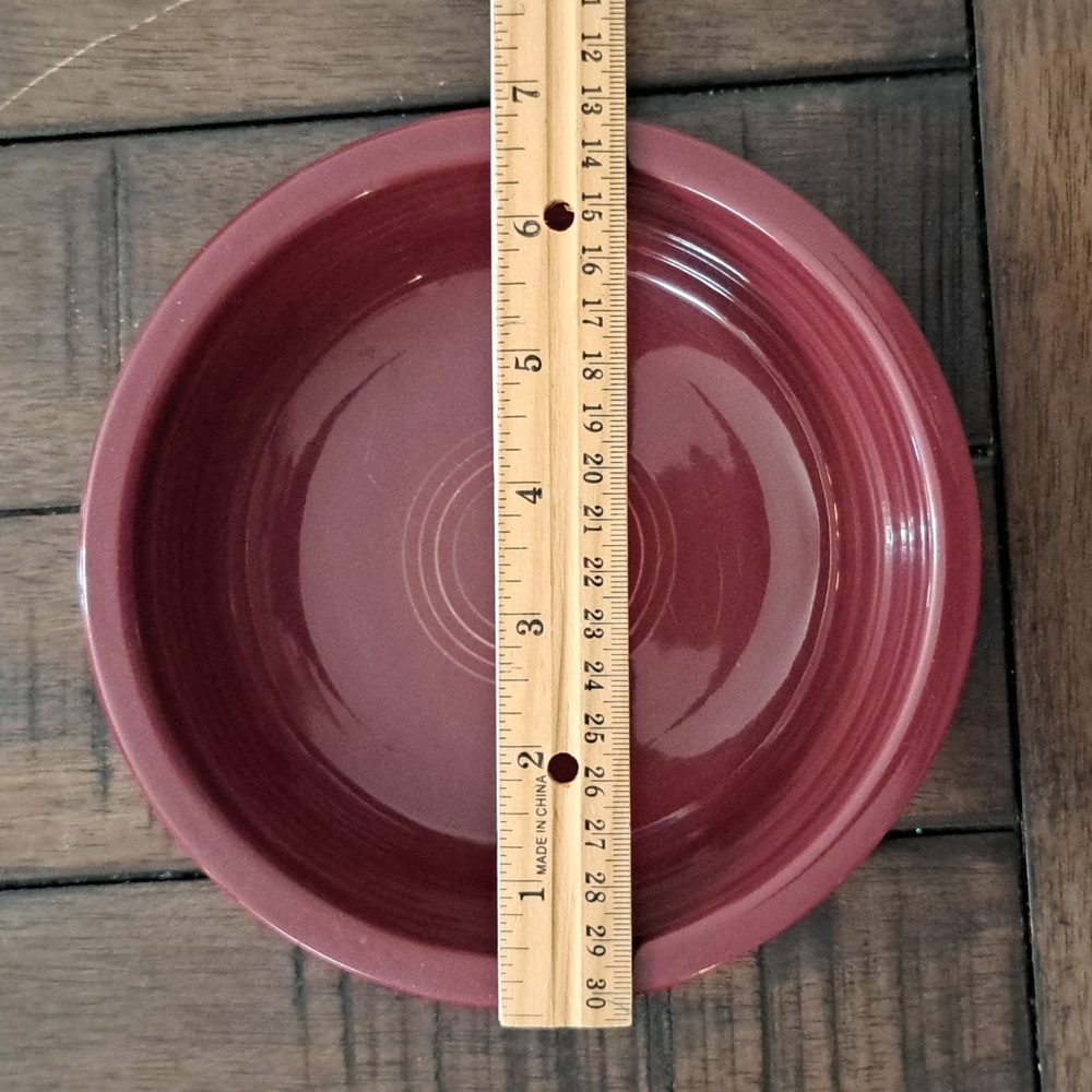 Set Of 4 Cinabar Fiestaware Dishes - Picture 9 of 10